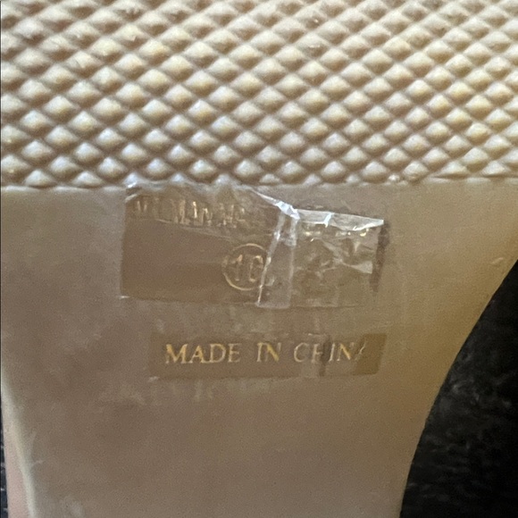 Y2K Bonnibel Tan Heeled Loafers with Chunky Platform - Picture 7 of 10